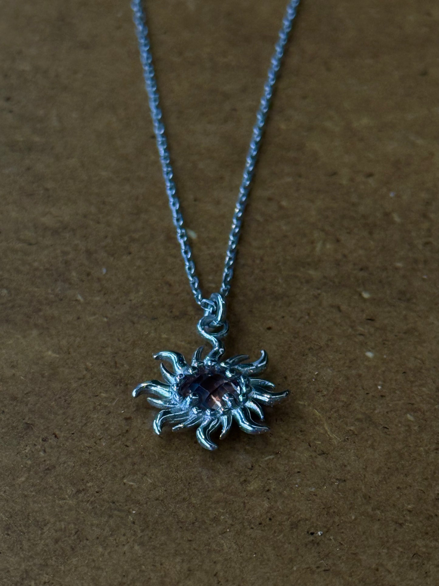 925 Gümüş | Aurora Güneş Kolye