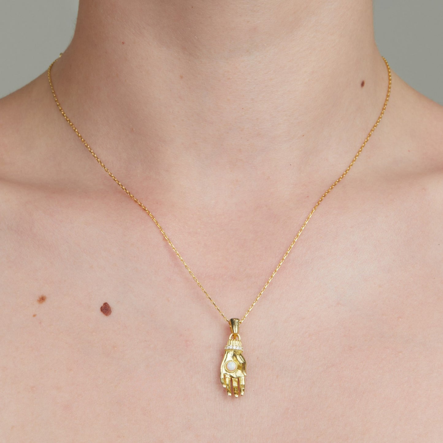 Hamsa El Kolye 925 Gümüş Kolye