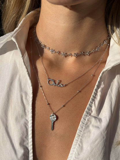 925 Gümüş | Anahtar Kolye