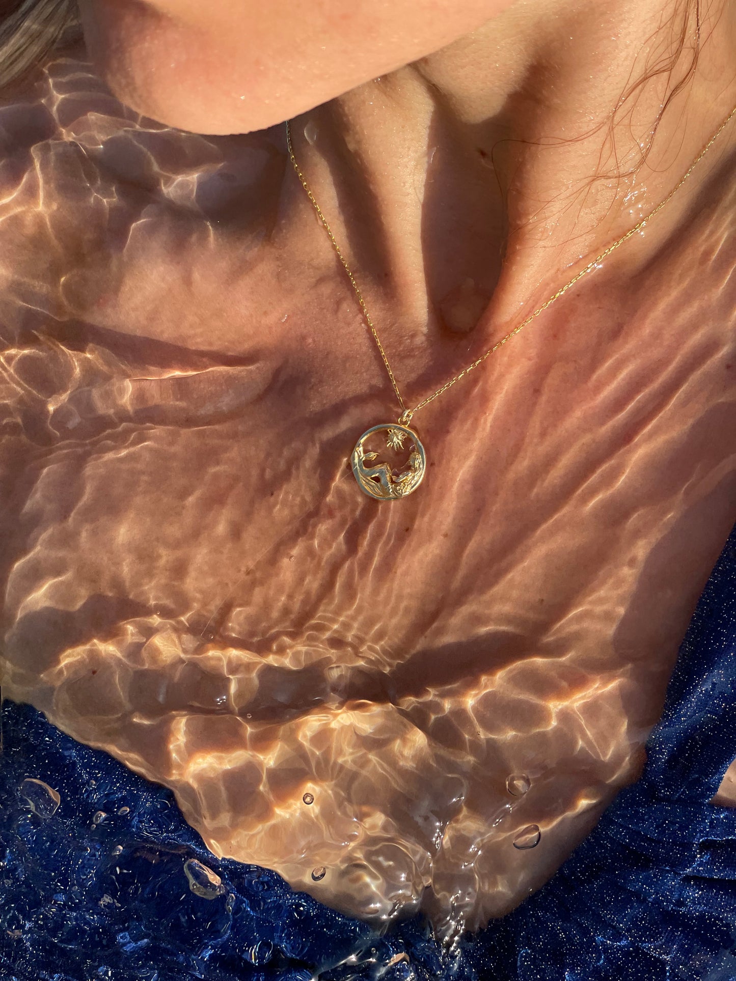 925 Gümüş | Deniz Kızı Kolye