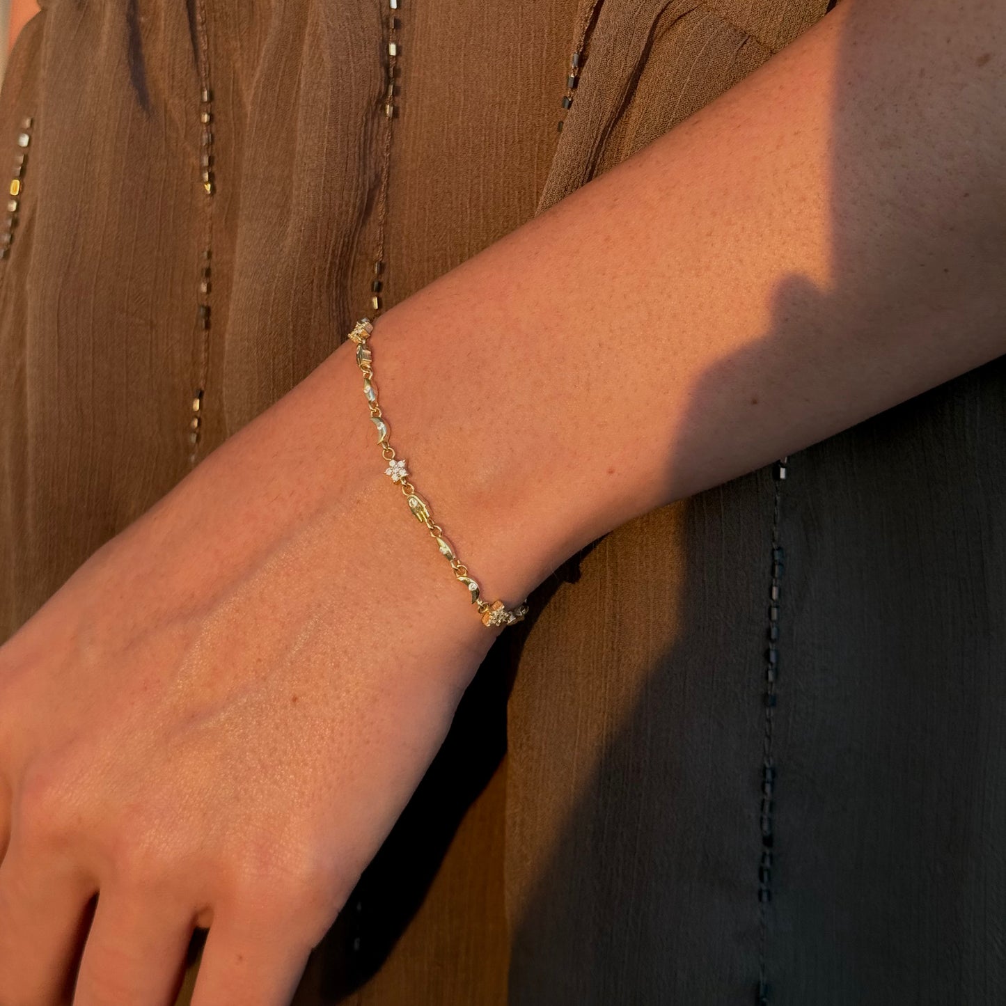 925 Gümüş | Harmoni Figür Bileklik