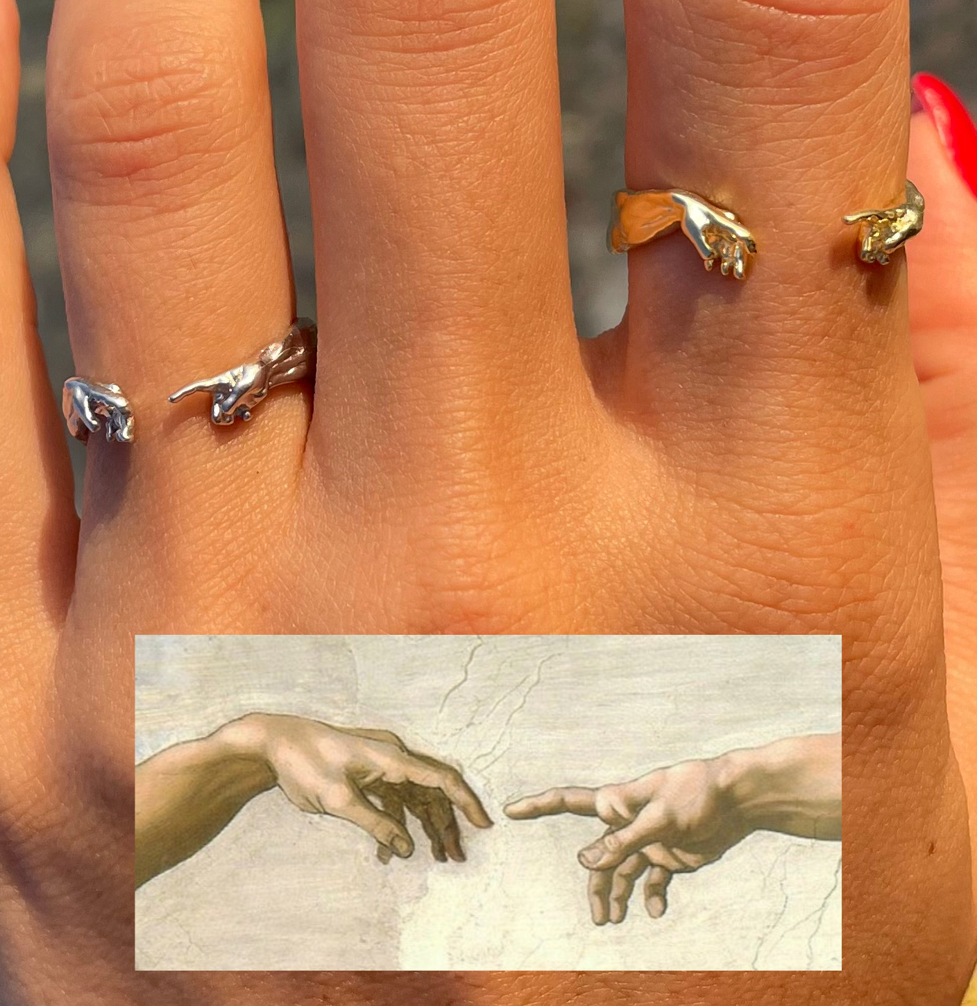 925 Gümüş | Michelangelo Yüzük